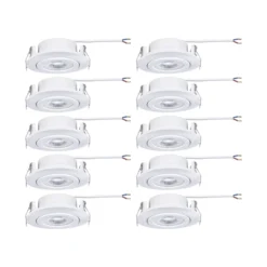 Paulmann LED-Einbaulampe weiß Ø 8cm 4,8W 3-step-dim 10er-Set