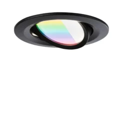 Paulmann LED-Einbau Nova Coin Smart schwarz RGBW 3er 8,4cm