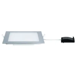 Paulmann LED-Einbaupanel eckig, 18W, 4.000K, chrom