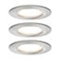 Paulmann LED-Einbauspot Nova Coin 3er weiß rund dimmbar
