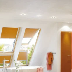 Paulmann LED-Einbauspot Nova 3er weiß, dimmbar, IP65, 2700K
