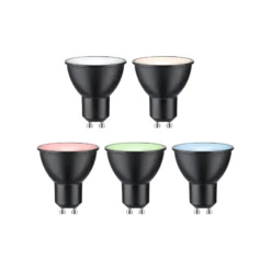 Paulmann LED GU10 4,8W 350lm Zigbee RGBW schwarz