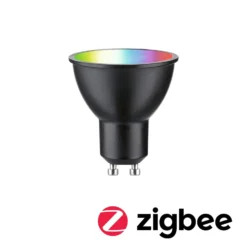 Paulmann LED GU10 4,8W 350lm Zigbee RGBW schwarz