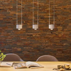 Paulmann LED-Hängelampe Aldan, aluminium, dimmbar, 3-flg.