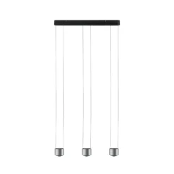 Paulmann LED-Hängelampe Aldan, aluminium, dimmbar, 3-flg.