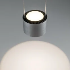 Paulmann LED-Hängelampe Aldan, aluminium, dimmbar, 3-flg.