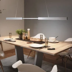 Paulmann LED-Hängelampe Aptare, alu, 2700K, smart, dim.