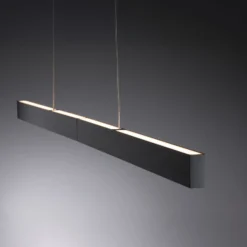 Paulmann LED-Hängelampe Aptare, schwarz, RGBW, smart, dim.