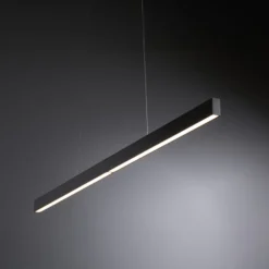 Paulmann LED-Hängelampe Aptare, schwarz, RGBW, smart, dim.