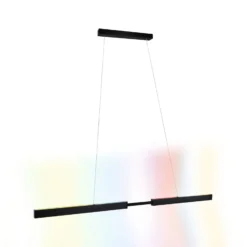 Paulmann LED-Hängelampe Aptare, schwarz, RGBW, smart, dim.