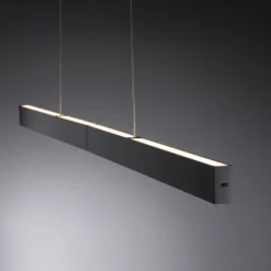Paulmann LED-Hängelampe Aptare, schwarz, Sensor, dimmbar