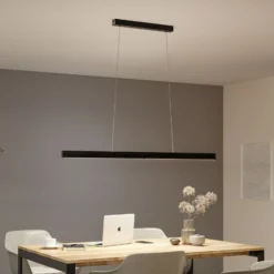 Paulmann LED-Hängelampe Aptare, schwarz, Sensor, dimmbar