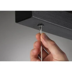 Paulmann LED-Hängelampe Aptare, schwarz, Sensor, dimmbar