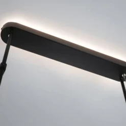 Paulmann LED-Hängeleuchte Puric Pane, schwarz, 6-flg., smart