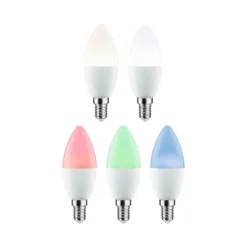Paulmann LED-Kerze E14 5W 470lm Zigbee RGBW 3er