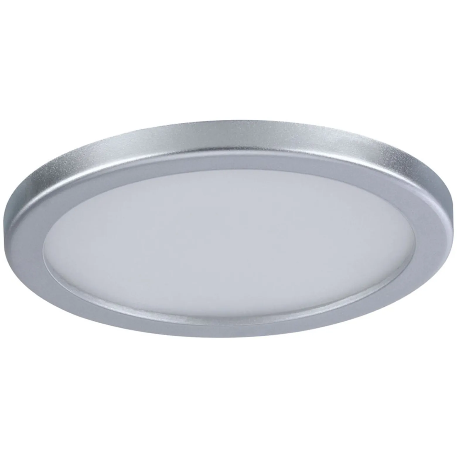 Paulmann LED-Panel Areo 3.000K rund chrom 11,8cm