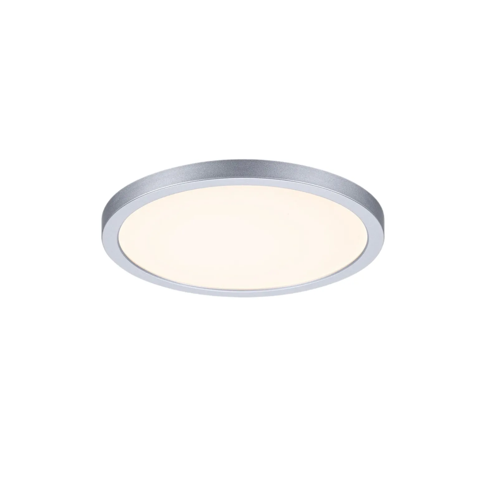 Paulmann LED-Panel Areo 3.000K rund chrom 17,5cm