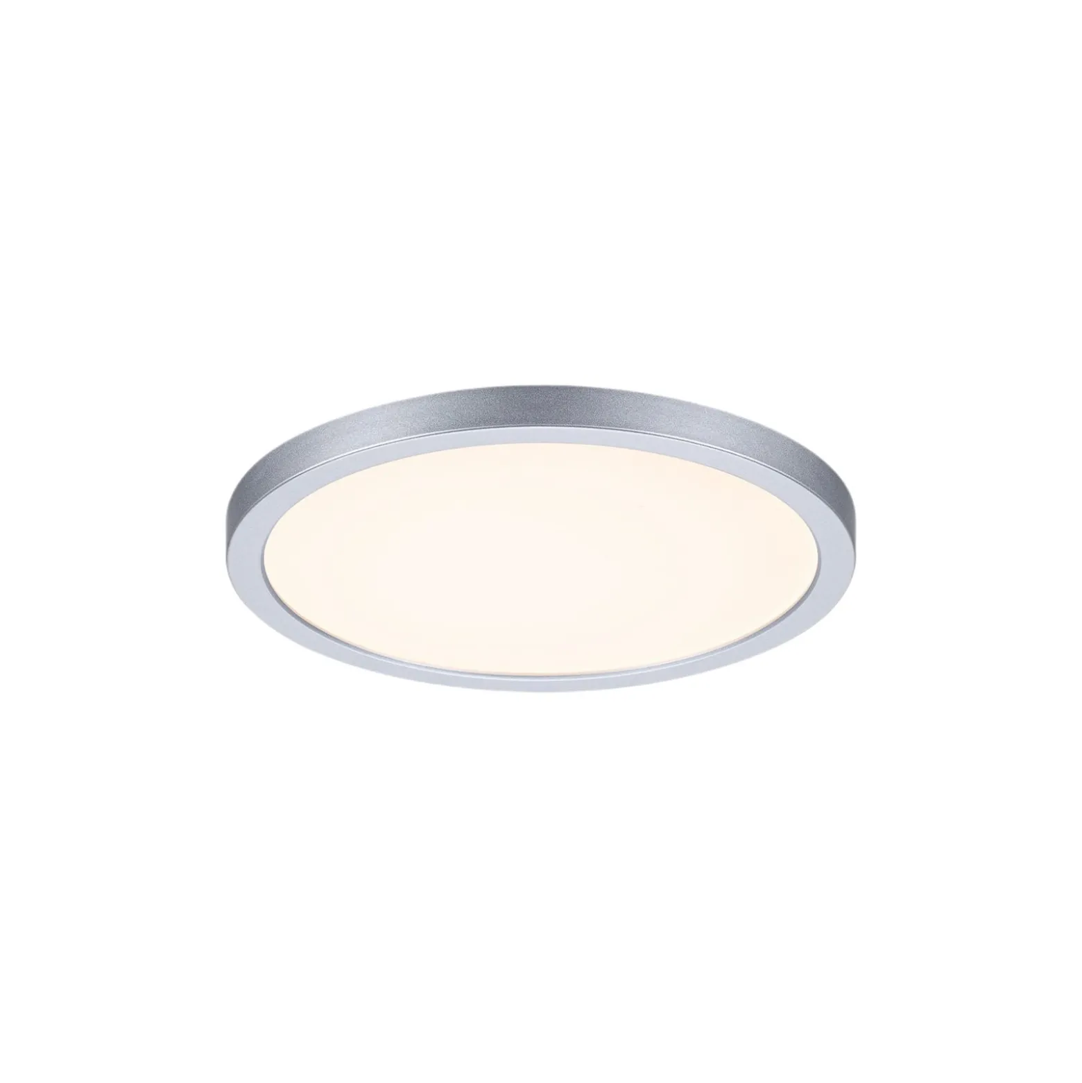 Paulmann LED-Panel Areo 3.000K rund chrom 17,5cm