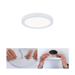 Paulmann LED-Panel Areo 4.000K rund weiß 11,8cm