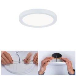 Paulmann LED-Panel Areo 4.000K rund weiß 11,8cm