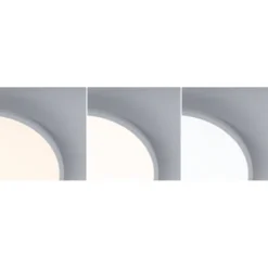 Paulmann LED-Panel Atria Shine, Ø40cm, RGBW, weiß IP20, dim.
