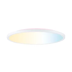 Paulmann LED-Panel Atria Shine, Ø40cm, RGBW, weiß IP20, dim.