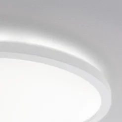 Paulmann LED-Panel Atria Shine, Ø29cm weiß IP44 4000K an/aus
