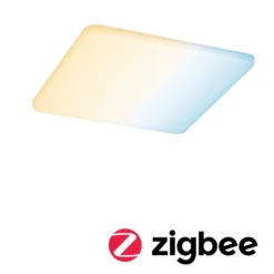 Paulmann LED-Panel Veluna eckig CCT ZigBee 18,5cm