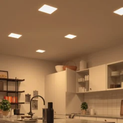 Paulmann LED-Panel Veluna eckig CCT ZigBee 18,5cm