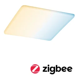 Paulmann LED-Panel Veluna eckig CCT ZigBee 21,5cm