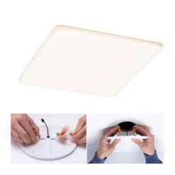 Paulmann LED-Panel Veluna eckig CCT ZigBee 21,5cm