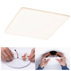 Paulmann LED-Panel Veluna eckig CCT ZigBee 21,5cm
