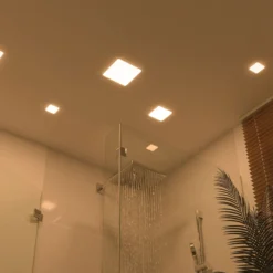 Paulmann LED-Panel Veluna 3.000K eckig 12,5 cm