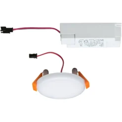 Paulmann LED-Panel Veluna 3.000K rund 7,5cm