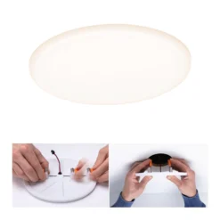 Paulmann LED-Panel Veluna 3.000K rund 18,5cm