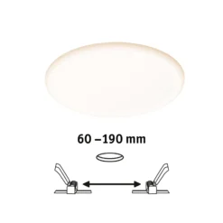 Paulmann LED-Panel Veluna rund CCT ZigBee 21,5cm
