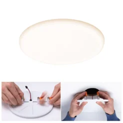 Paulmann LED-Panel Veluna rund CCT ZigBee 21,5cm