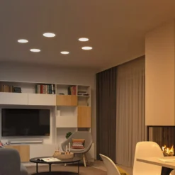 Paulmann LED-Panel Veluna rund CCT ZigBee 18,5cm