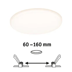 Paulmann LED-Panel Veluna rund CCT ZigBee 18,5cm