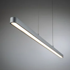 Paulmann LED-Pendelleuchte Lento, chrom, 100cm up/down, dim.