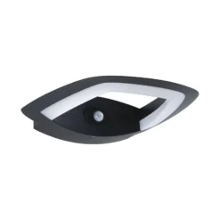 Paulmann LED-Sensor-Außenwandlampe Akena, 2.200 K, anthrazit