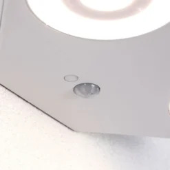 Paulmann LED-Sensor-Außenwandlampe Silma weiß 2-flammig IP44