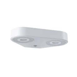 Paulmann LED-Sensor-Außenwandlampe Silma weiß 2-flammig IP44