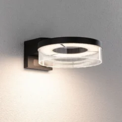 Paulmann LED-Sensor-Außenwandleuchte Capera, anthrazit, IP44