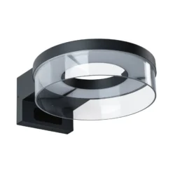 Paulmann LED-Sensor-Außenwandleuchte Capera, anthrazit, IP44
