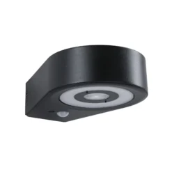 Paulmann LED-Sensor-Wandlampe Silma anthrazit 1-flammig IP44