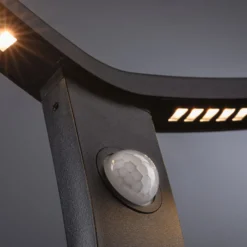 Paulmann LED-Sensor-Wegeleuchte Alara, anthrazit, 67 cm IP44
