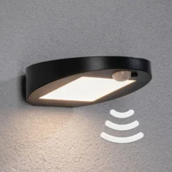 Paulmann LED-Solar-Außenwandlampe Ryse, anthrazit