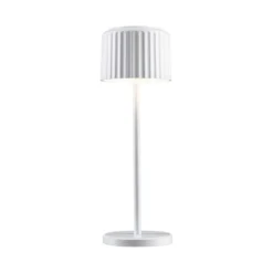 Paulmann LED-Solar-Tischlampe Else, weiß, IP44, dim