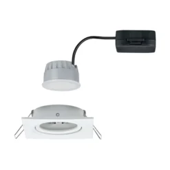 Paulmann LED-Spot Nova Coin eckig dimmbar weiß matt 2.700 K